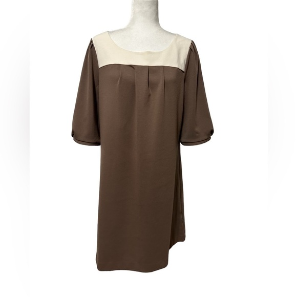 Old Navy Colorblock White and Briw Sheath Dress Size XL - Picture 1 of 9